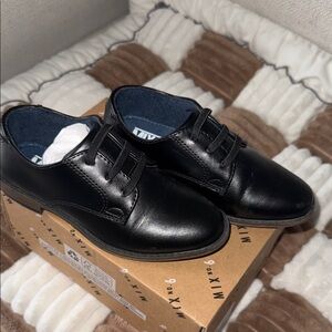 Black Little Boy Dress Shoes